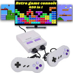 620 Retro Game Console,Classic Mini Game System