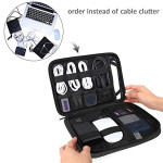 BAGSMART Electronic Organizer Travel Cable Organizer Electronics Accessories Cases