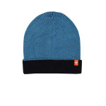 Unisex Blue Solid Beanie