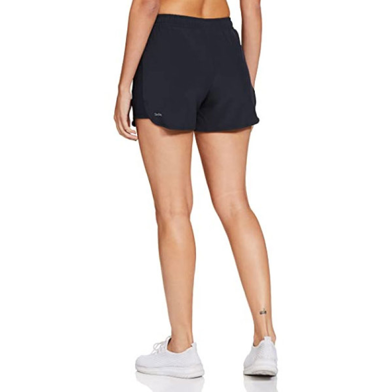 Jockey Women's Straight Fit Shorts with Side Pockets