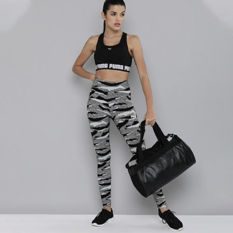 Women Grey Animal Printed Leggings